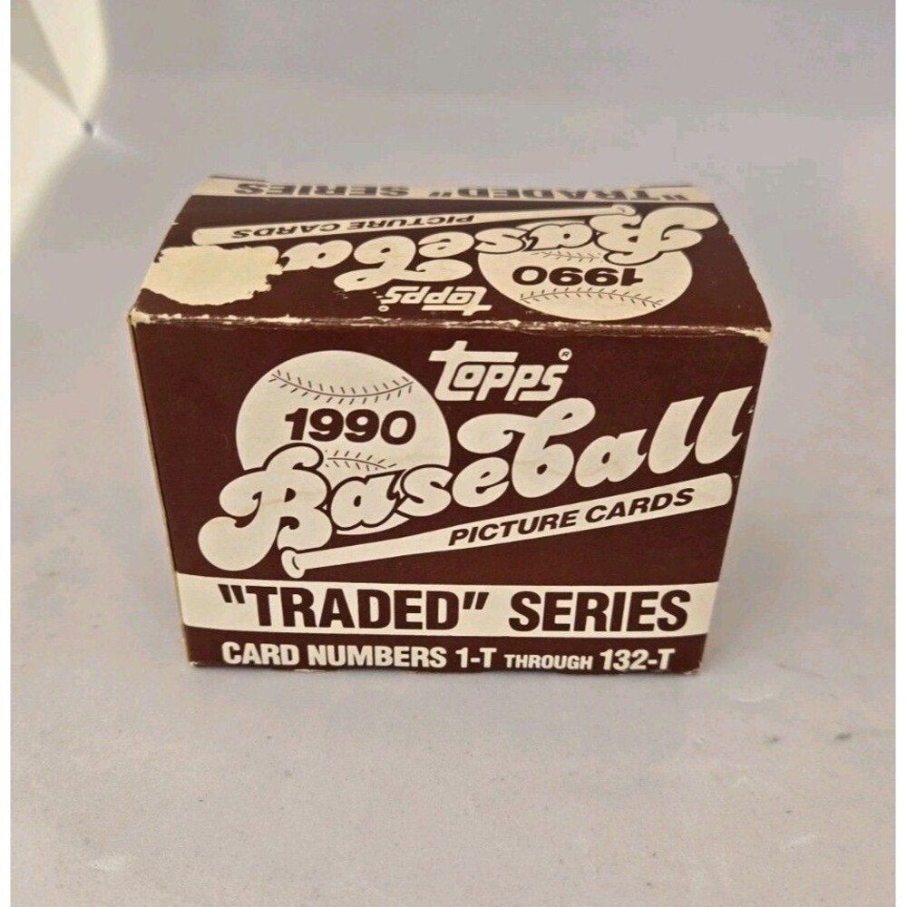1990 Topps Baseball Traded Set of 132 MLB Cards ROOKIES JUSTICE FIELDER WINFIELD